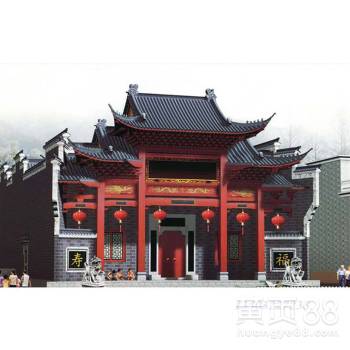 【保定古建筑公司仿古宗祠工程戲臺工程設(shè)計戲樓工程施工】-